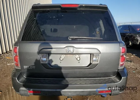 2007 Honda Pilot Ex from USA, damaged, VIN 5FNYF28457B006294